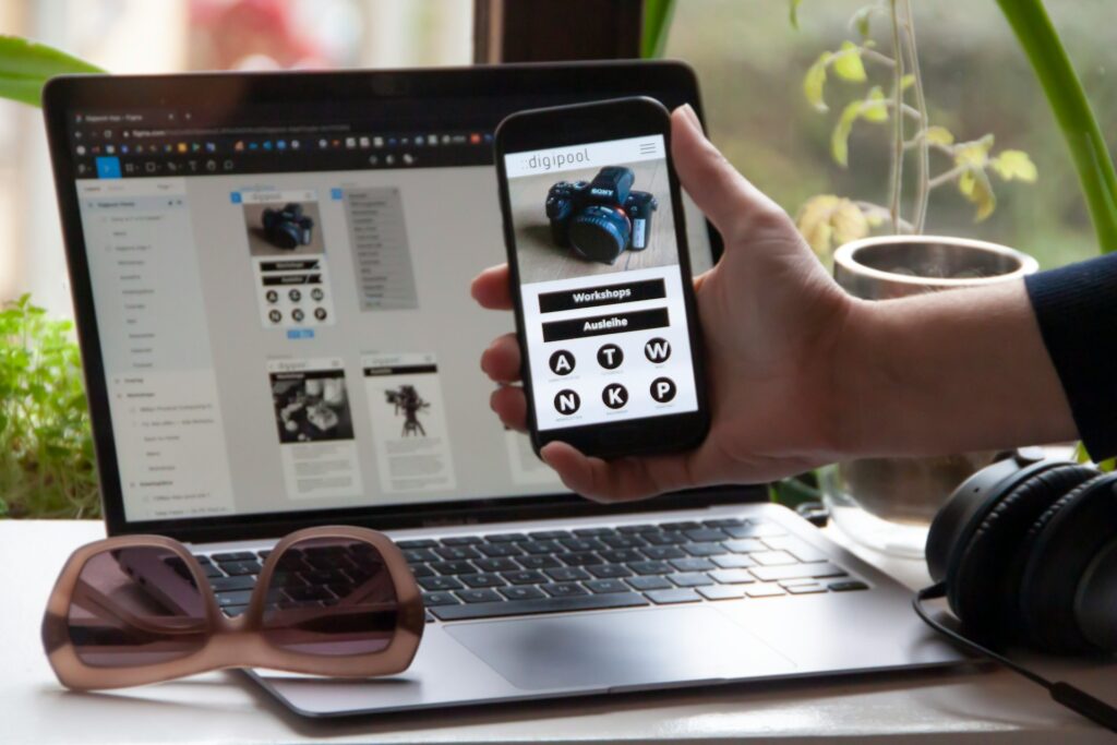 UI UX κατασκευή ιστοσελίδας